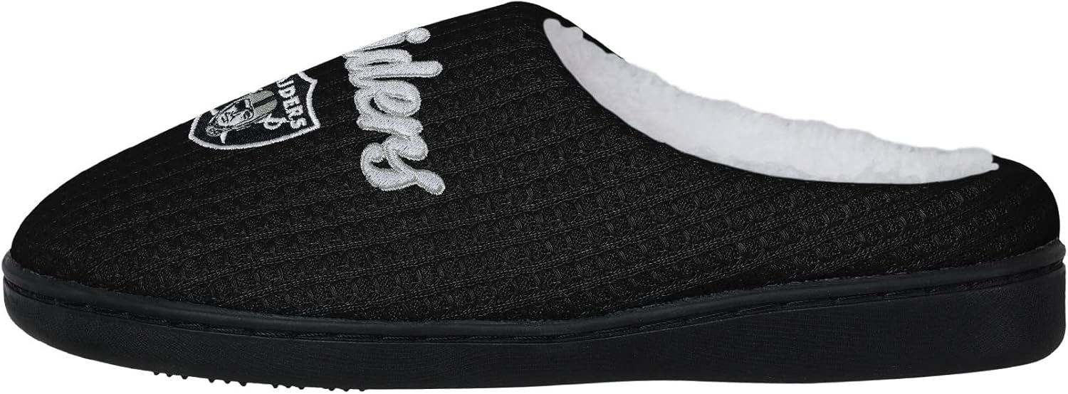 foco Women's NFL Sherpa Lined Memory Foam Slippers - Image 2