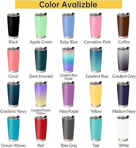 Miniatura 3 de Vaso de café personalizado con imágenes y nombre de texto, vaso de café de acero inoxidable con foto personalizada, taza de viaje de café de 20