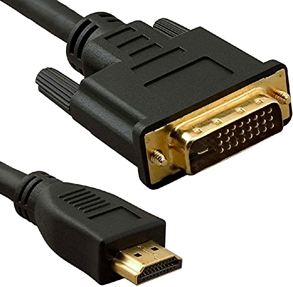 World of Data 3m (4K ULTRA HD) HDMI to DVI Cable Pro Quality (100