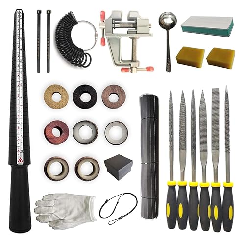 IGDXU Sandalwood Ring Craft Kit - DIY Make Your Own
