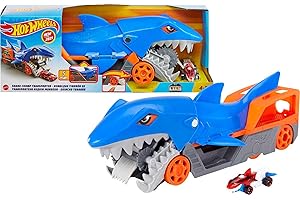 Hot Wheels Super Charged Shark Chomp Transporter