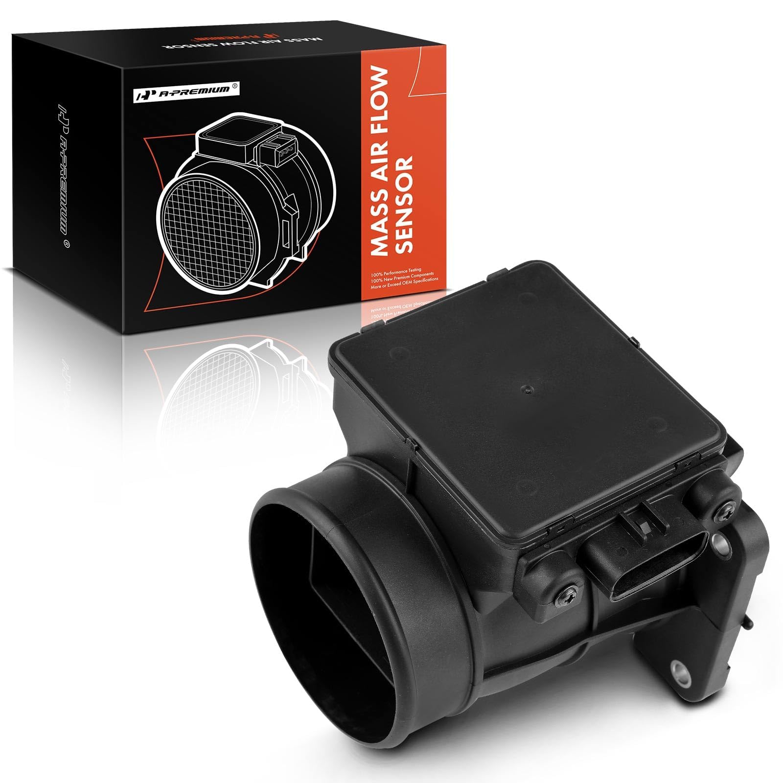 A-Premium Mass Air Flow Sensor Meter [7-Pins] Compatible with Mitsubishi Lancer 2002-2007, Mirage 1998-2002, Montero Sport 1997-1998, 1.8L 2.0L 2.4L,