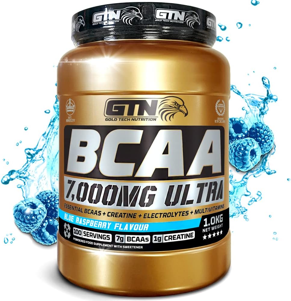 Gold Tech Nutrition BCAA Powder 1KG Amino Acid Powder BCAA 100