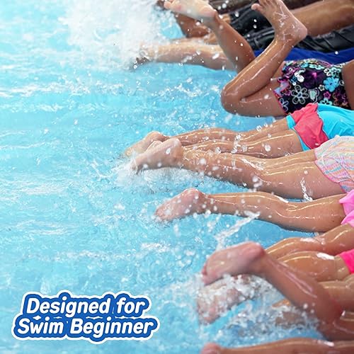 Miniatura 2 de MoKo Tabla de natación de dibujos animados, tabla de ejercicios de piscina, equipo de ejercicio para promover la posición de natación natural,