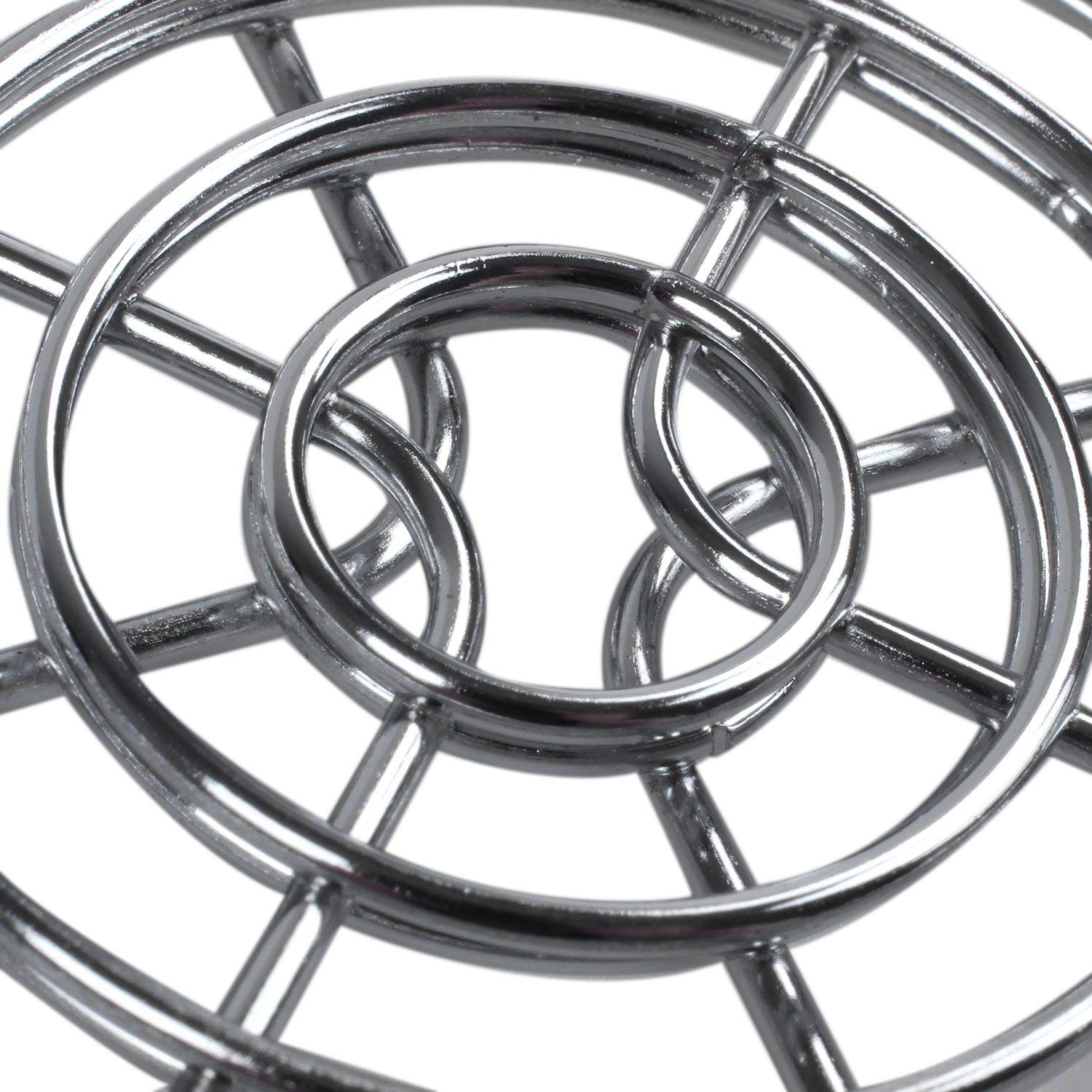 2 X Protezione per Griglia di Protezione Metallico Wire Grid 80 Mm Ventola di Raffreddamento per PC