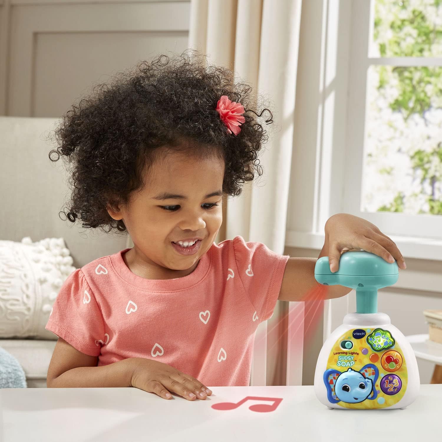 VTech Learning Lights Sudsy Soap, Blue