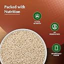 Amazon Brand - Vedaka Unpolished White Urad Dal Split | 1 Kg | Naturally Rich In Protein | No Cholesterol & No Additives gallery image
