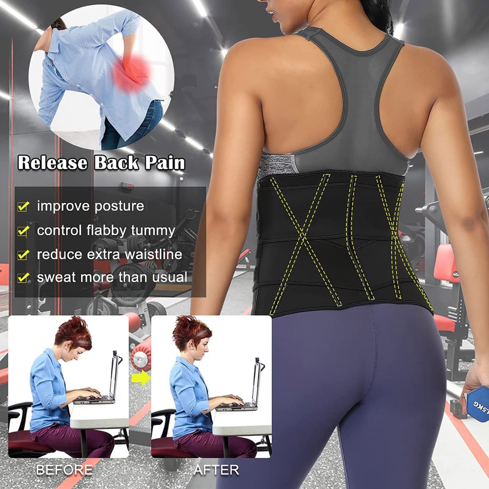 Cintura Postpartum, Cinture di Maternità Postnatale post Gravidanza per Body Shaper da Donna, Cintura Elastica Postpartum, Cintura Dimagrante Persa, Supporto Postnatale