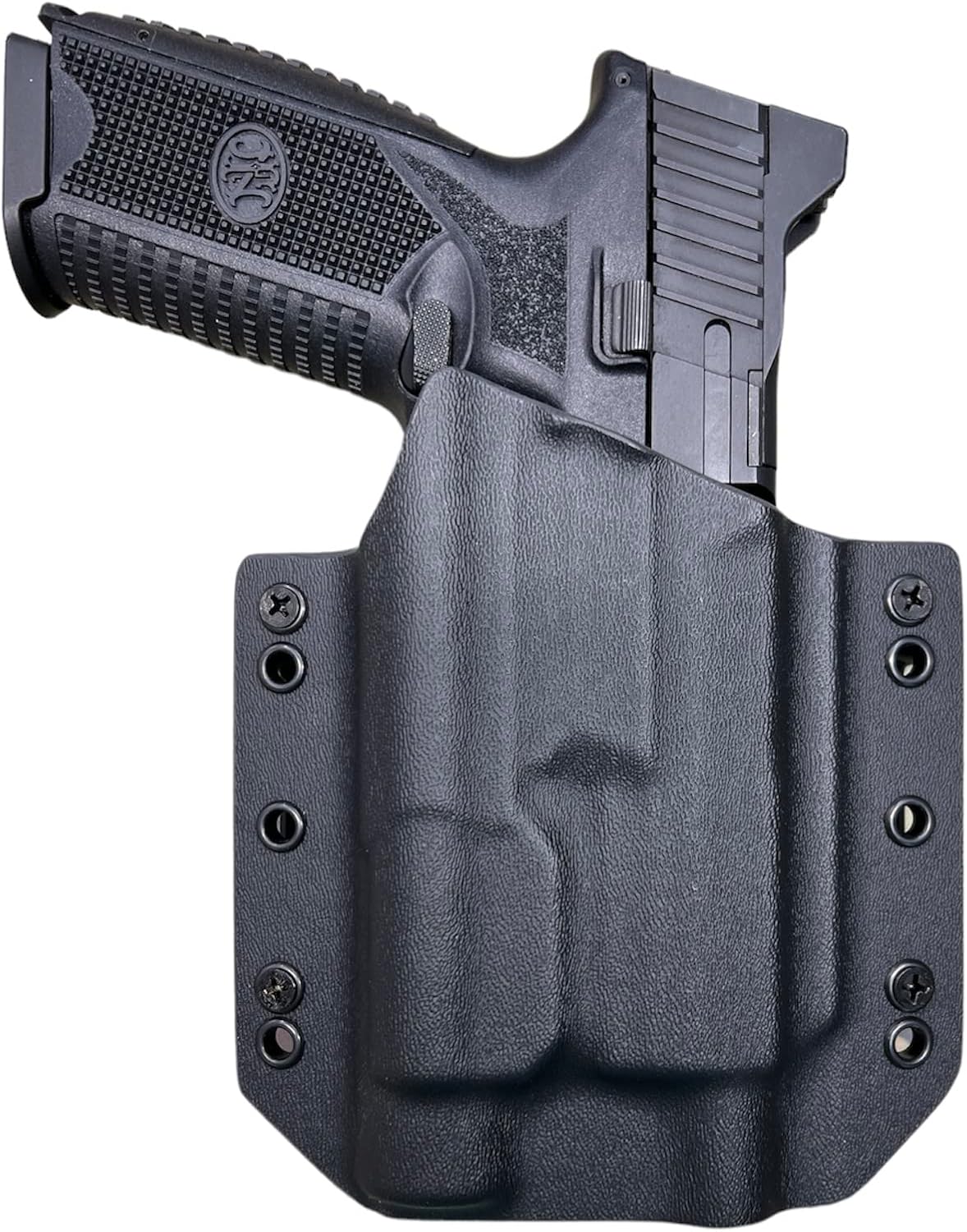 Black Kydex Holster Compatible with FN 509 Tactical Streamlight TLR-1