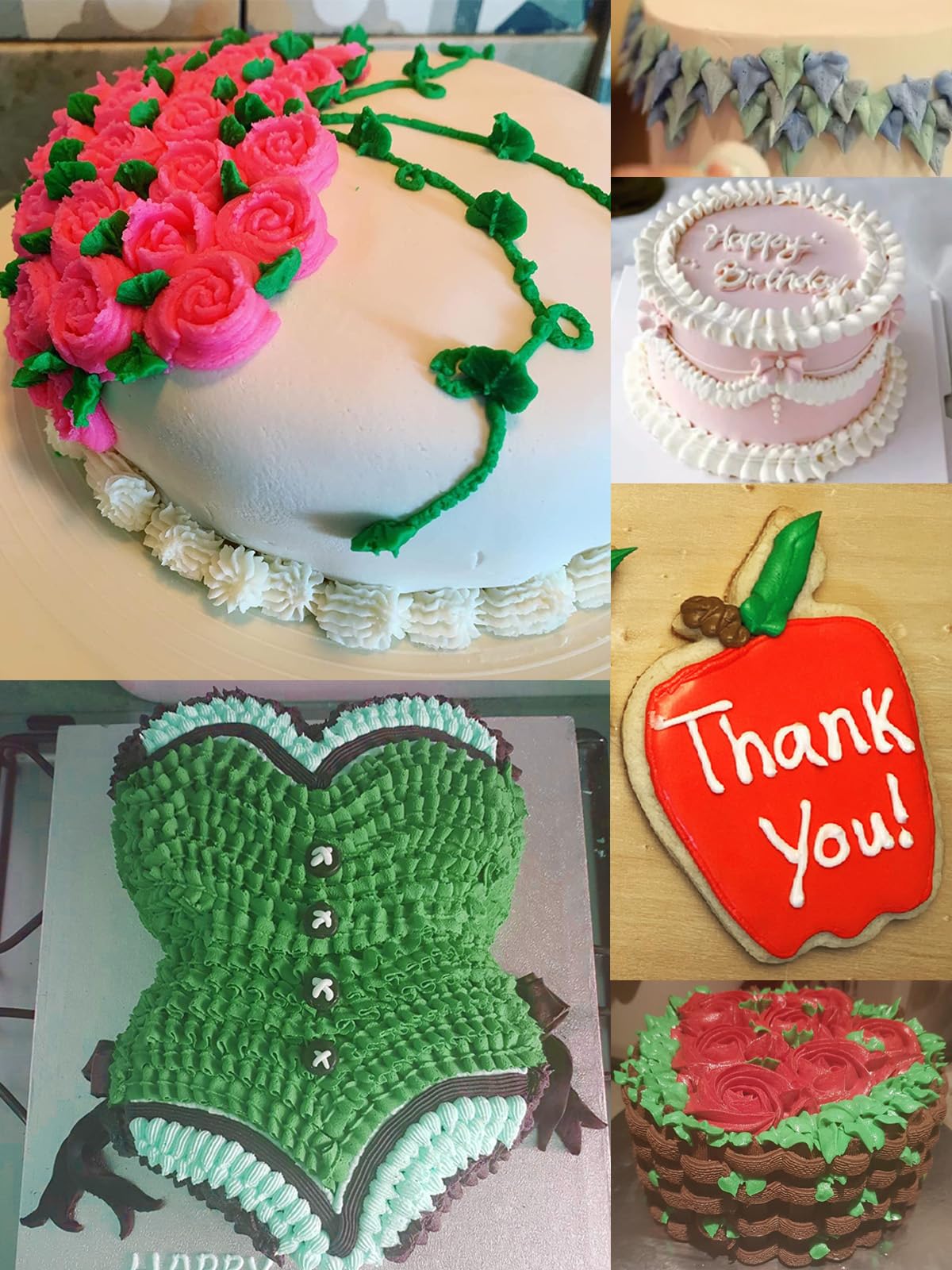 5PCS Rose Flower Frosting Piping Nozzles Fondant Cake Decorating Tips Cream  Cookie Icing Nozzles - Cake Decorating Tips and Frosting Nozzles price |  Made-in-China.com, image size:1200x1600