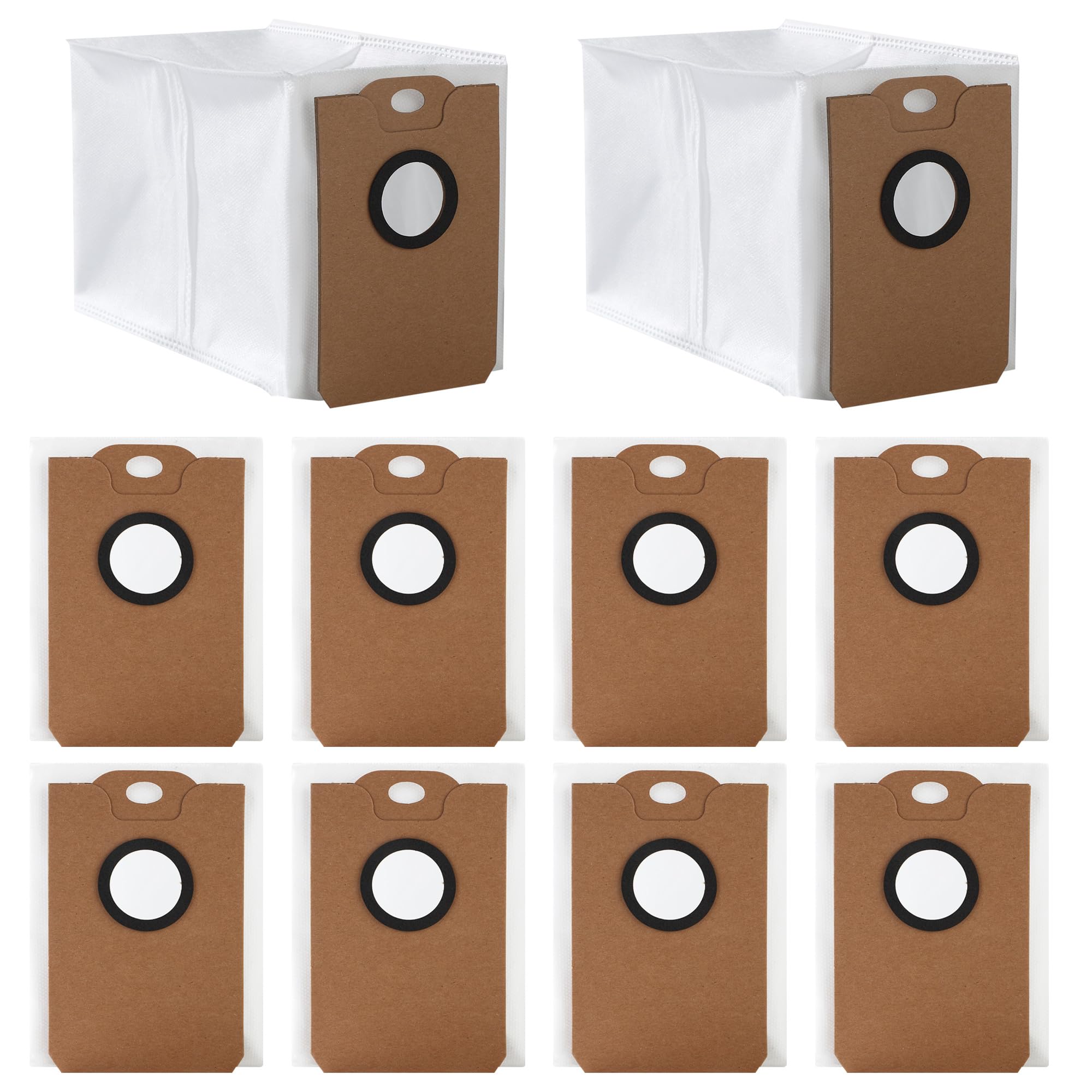 10 Bolsas de Recambio Conga 2299 para Aspirador Conga Compatible con Modelos Conga 2299,Capacidad 3 Litros (Excluye 7490 Ultimate Genesis)