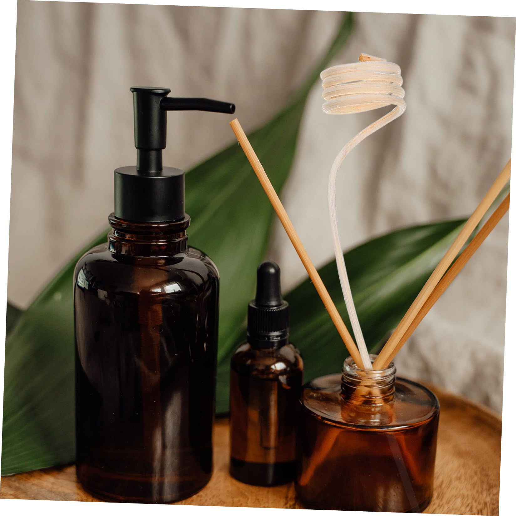 Cabilock 5 Sätze Aromatherapie-Stick Duftdiffusor Für Zu Hause Nachfüllpackungen Für Duftstäbchen Diffusoren Für Ätherische Öle Austauschbare Diffusorblätter Duft Diffusor Weiß 20 Stück * 5
