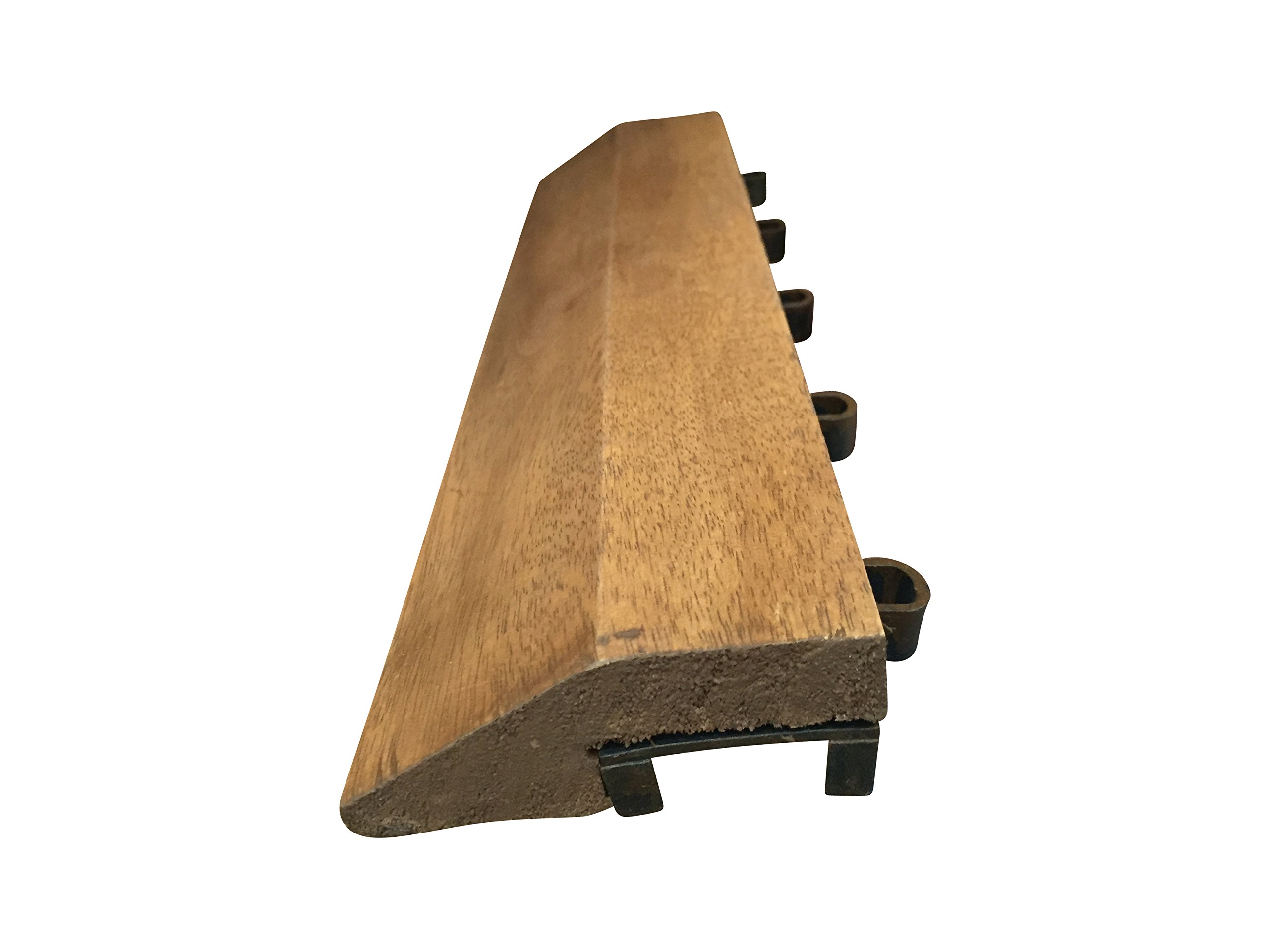 ClickDeck 8X Straight Edges Wooden Hardwood Interlocking Decking Tiles Patio, Garden, Balcony