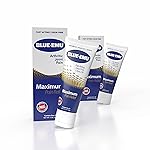 BLUE-EMU Maximum Pain Relief Cream for Arthritis, Muscle, & Joint Aches, 3 Oz, 2 Pack