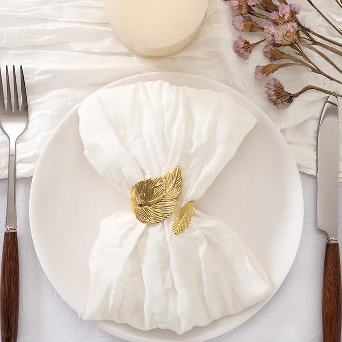 50 Servilletas de Tela Ivory 53x53 cm para Decoración de Mesa miniatura 2
