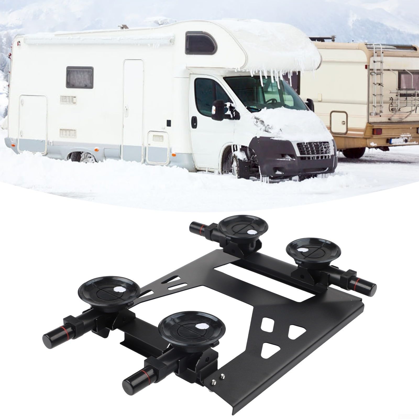 Soporte de ventosa para Starlink mini, para fijación de coche resistente, para autocaravana y barco, diseño resistente a la intemperie, fácil montaje sin herramientas