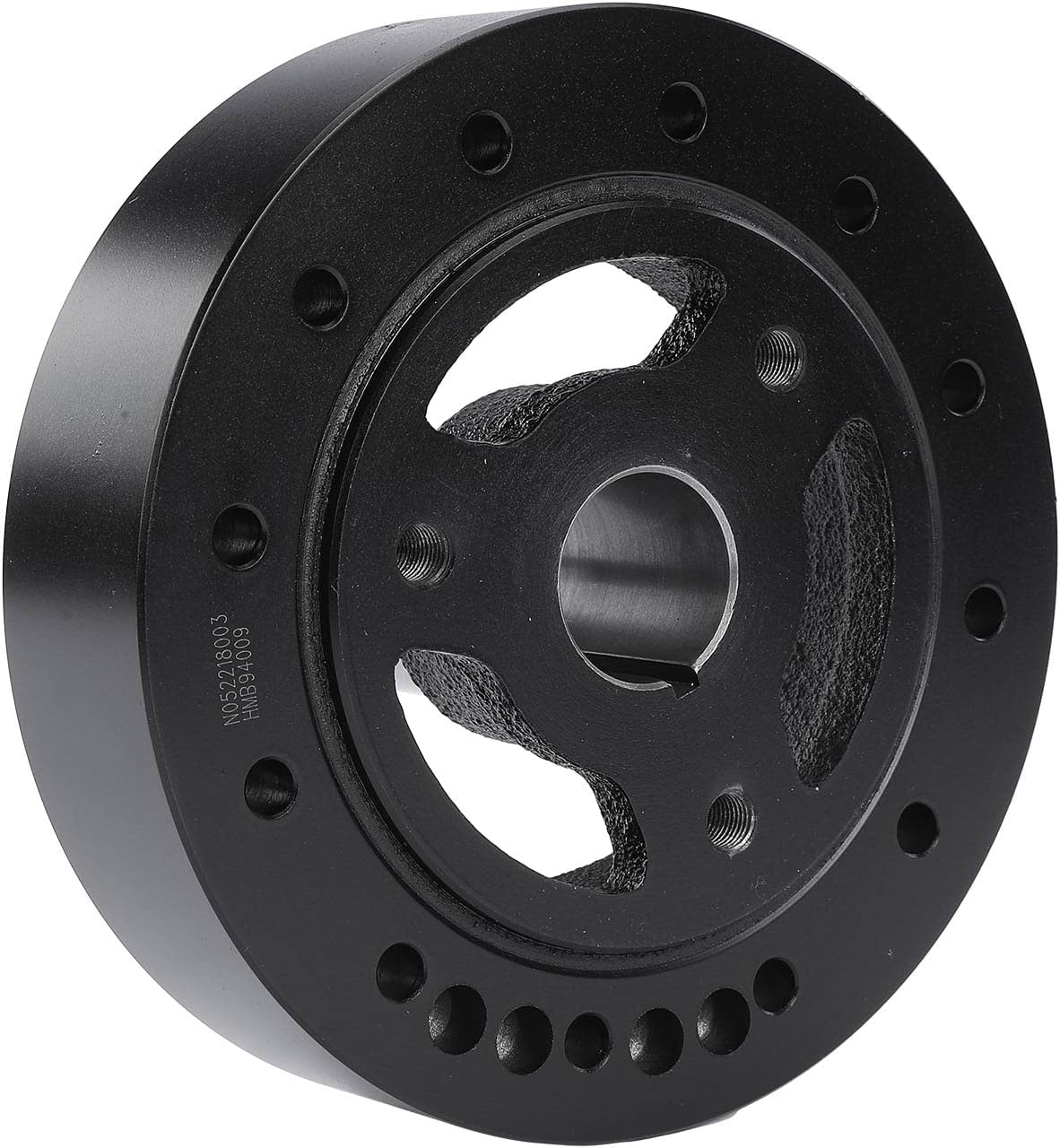 A-Premium Engine Harmonic Balancer Pulley Compatible with Chevrolet Malibu, Impala, Camaro, Caprice & GMC C1500, K1500 & Buick Regal & Pontiac Grand Prix & Oldsmobile Cutlass & More, OHV V8 5.0L 5.7L