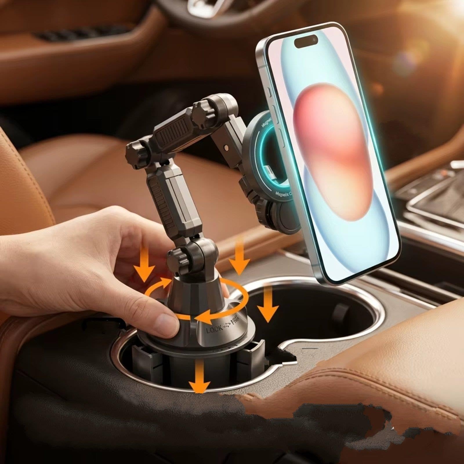 Supporto Telefono Auto Regolazione Universale Sul Cruscotto