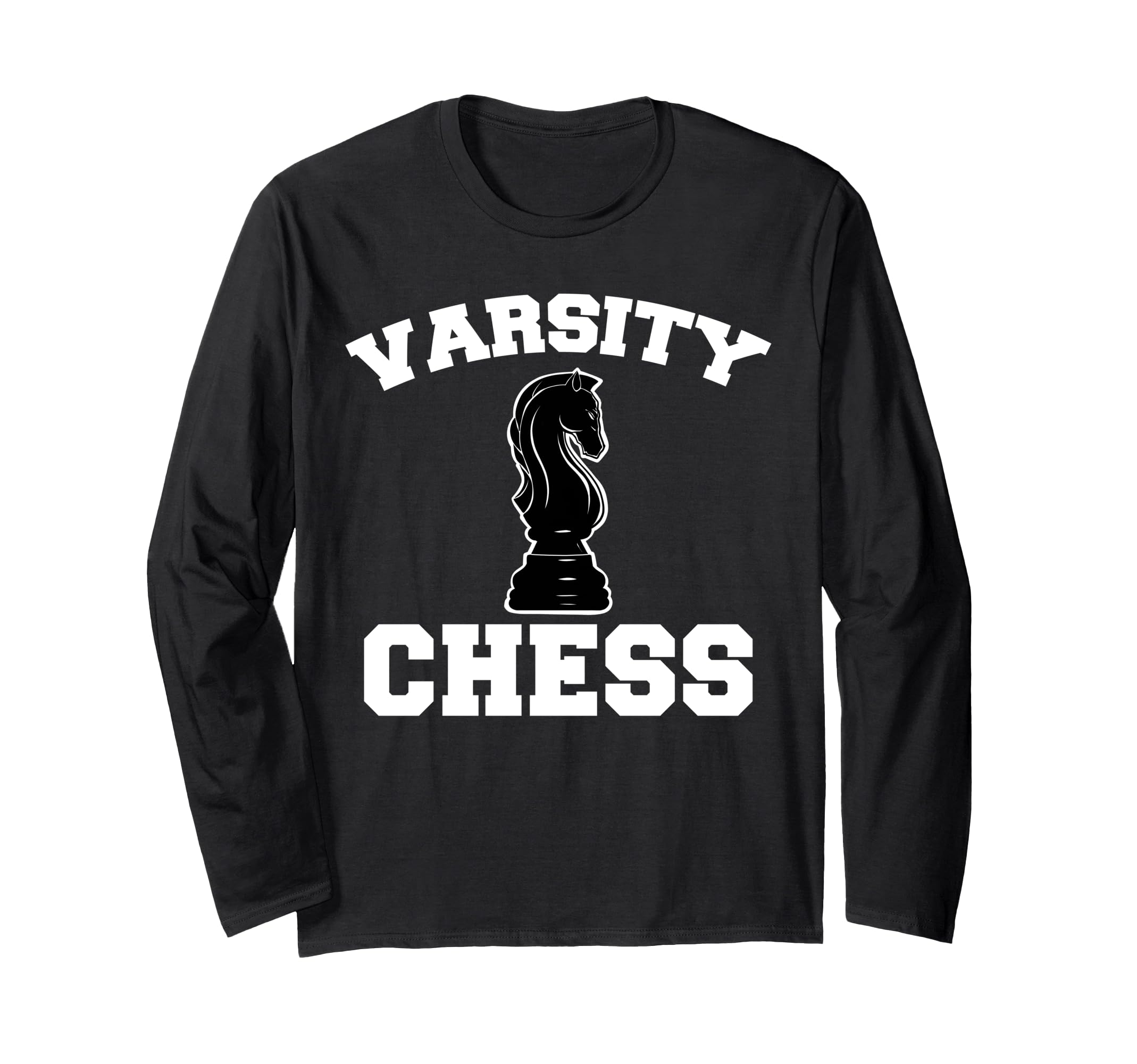 Varsity Chess funny Chess Club Long Sleeve T-Shirt
