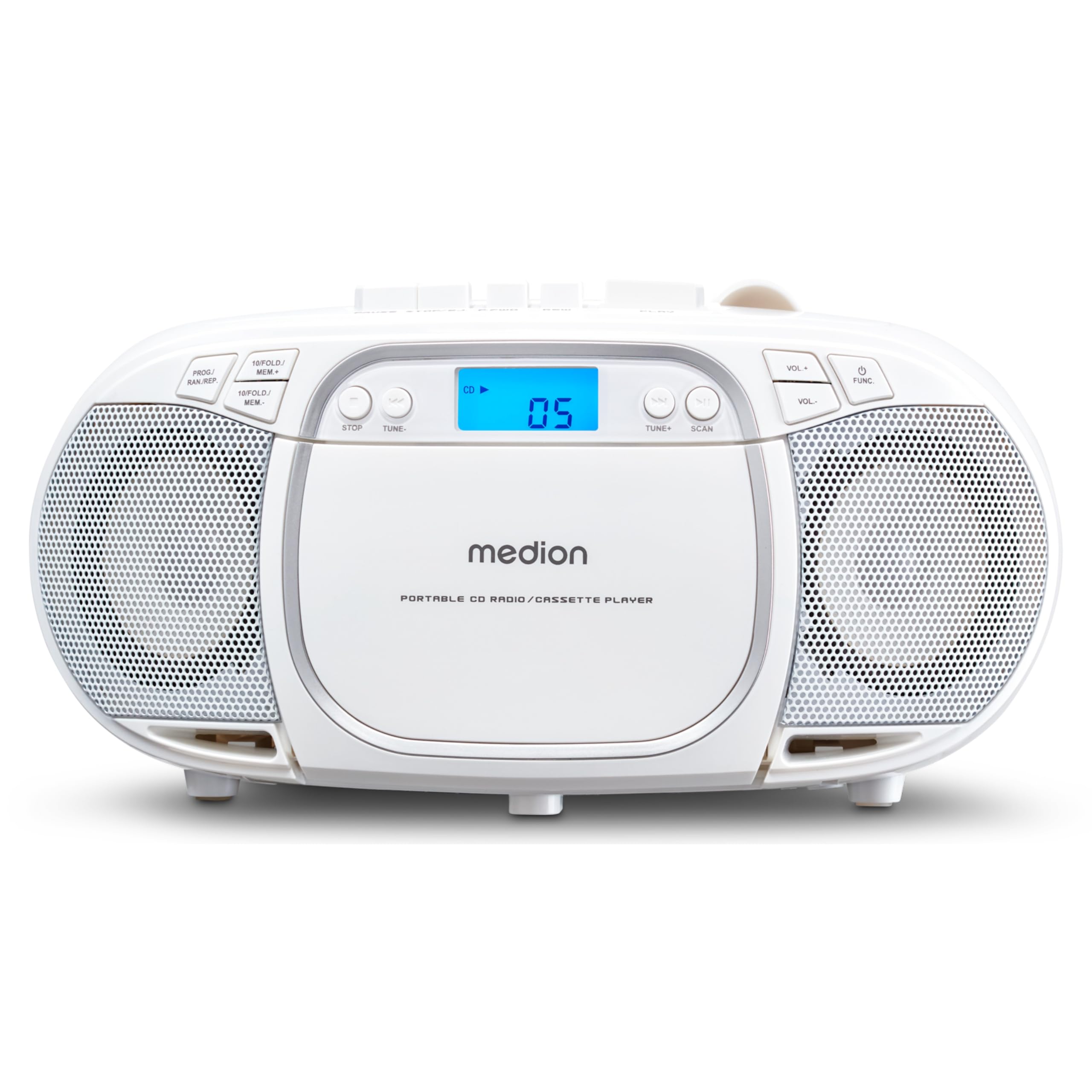 MEDION E66476 Stereo Sound System weiß: Amazon.de: Elektronik & Foto 