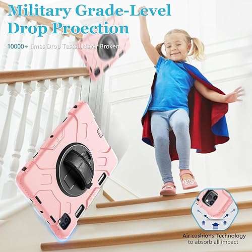 Miniatura 7 de Funda para iPad Pro 11 de 3 generación 20214 generación 2022 funda de silicona a prueba de golpes de grado militar para iPad de 11 pulgadas 2