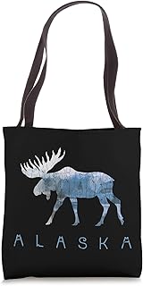 Alaska Moose Animal Funny Gift Tote Bag