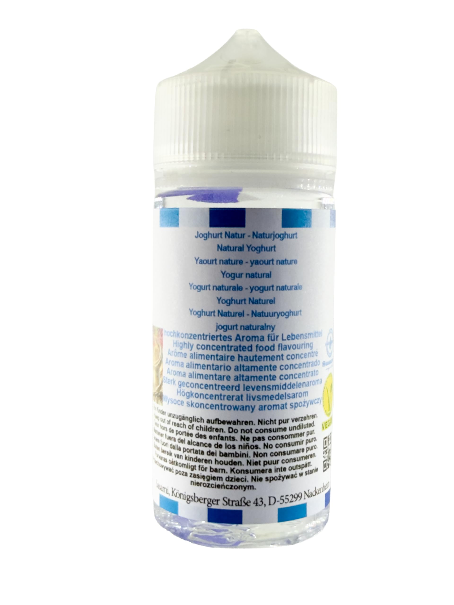 jogurt naturalny Aromat Koncentrat - wegański - Sasami - 100ml