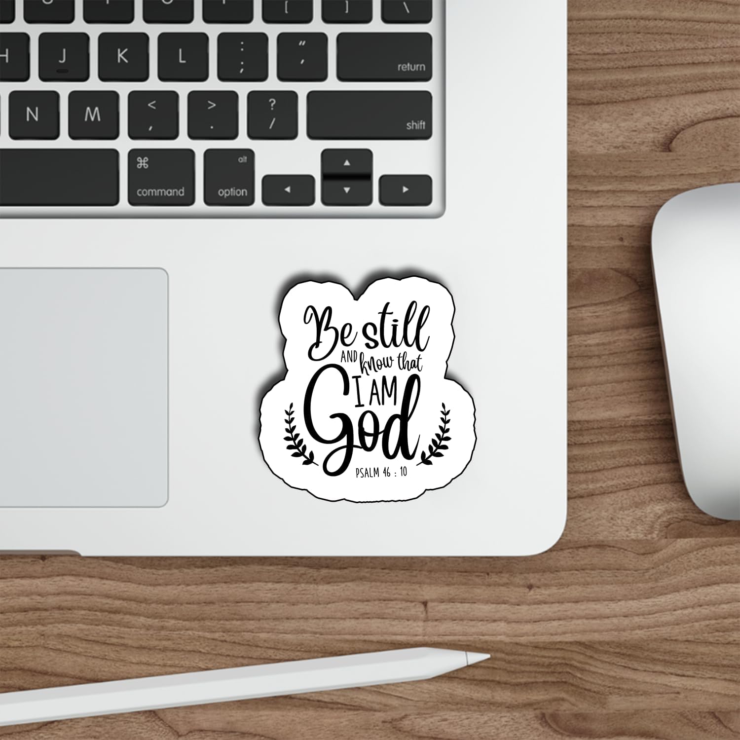 (3Pcs) Be Still and Know That I Am God Sticker Bible Verse Christian Faith Stickers for Laptop Water Bottle Journal Tumbler Vinyl Decal Spiritual Inspirational Quote Gifts Size 2,5 x 3 Inch - Image 4