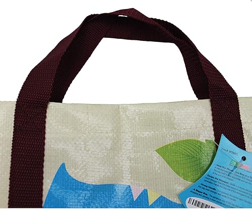 Miniatura 4 de EcoJeannie Bolso de compras reutilizable tejido laminado XL, bolsa de plástico reciclada