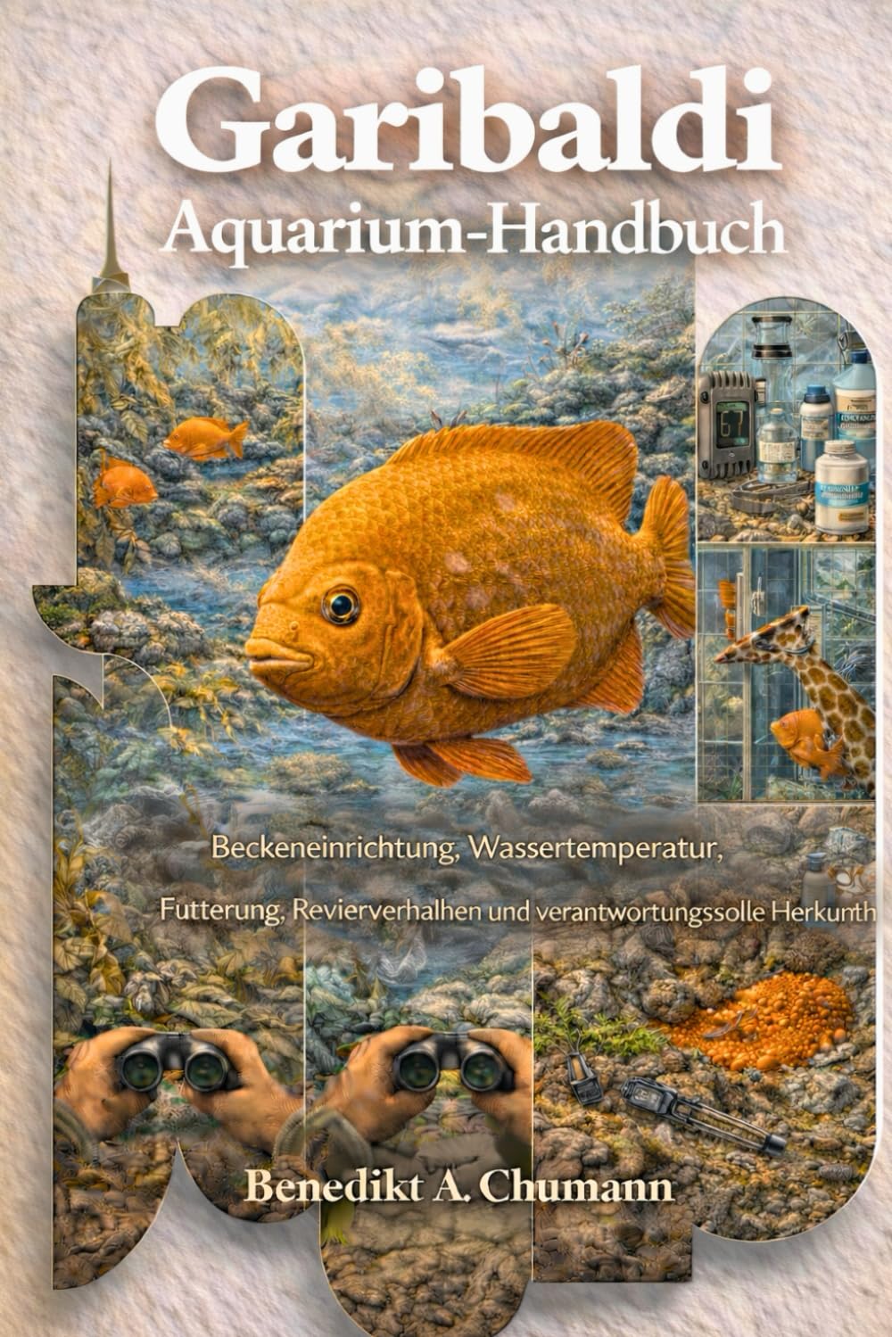 Garibaldi Aquarium-Handbuch: Beckeneinrichtung, Wassertemperatur, Fütterung, Revierverhalten und verantwortungsvolle Herkunf