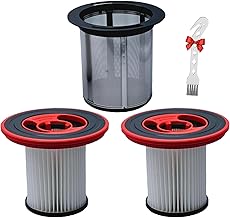 12040193 Replacement Filter for Bosch Unlimited Series 7 BKS711XXL BBS711W BBS712A BCS711GB BKS711MALL Cordless Vacuum Cleaner Washable HEPA Filter Stainless Steel