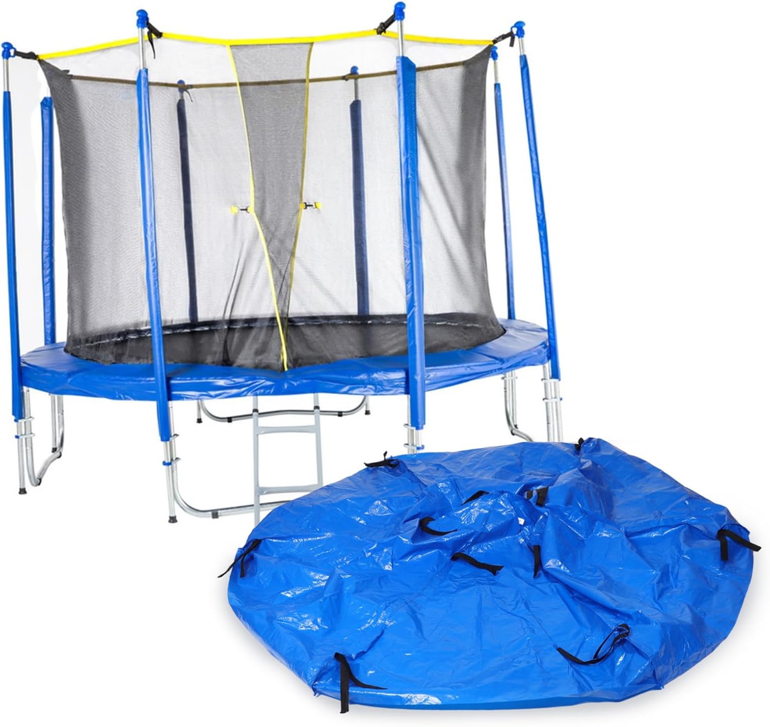 BESTonZON Trampoline Canopy Cover Shade Awning for Outdoor Trampolines Easy Installation Rain Suitable for Sun and Rain Feet