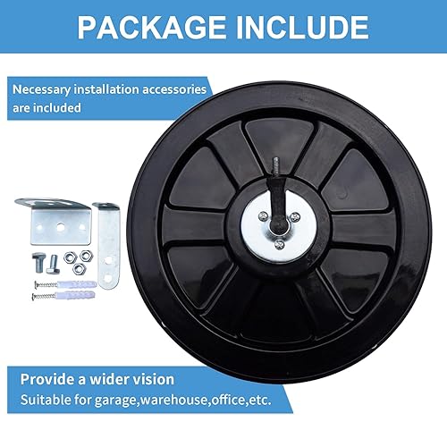 Miniatura 7 de Espejo convexo  Espejo de seguridad de 18 pulgadas para negocios, garaje, almacén, oficina. Espejo de seguridad de 18 pulgadas para interiores y