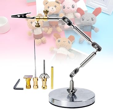 Stop Motion Animation Kit, Professional Stop Motion Rig, for Character Movement/Support, with 5 Connectors, Stainless Steel Rig Arm to Hold Puppet, 25 Cm Rig Arm