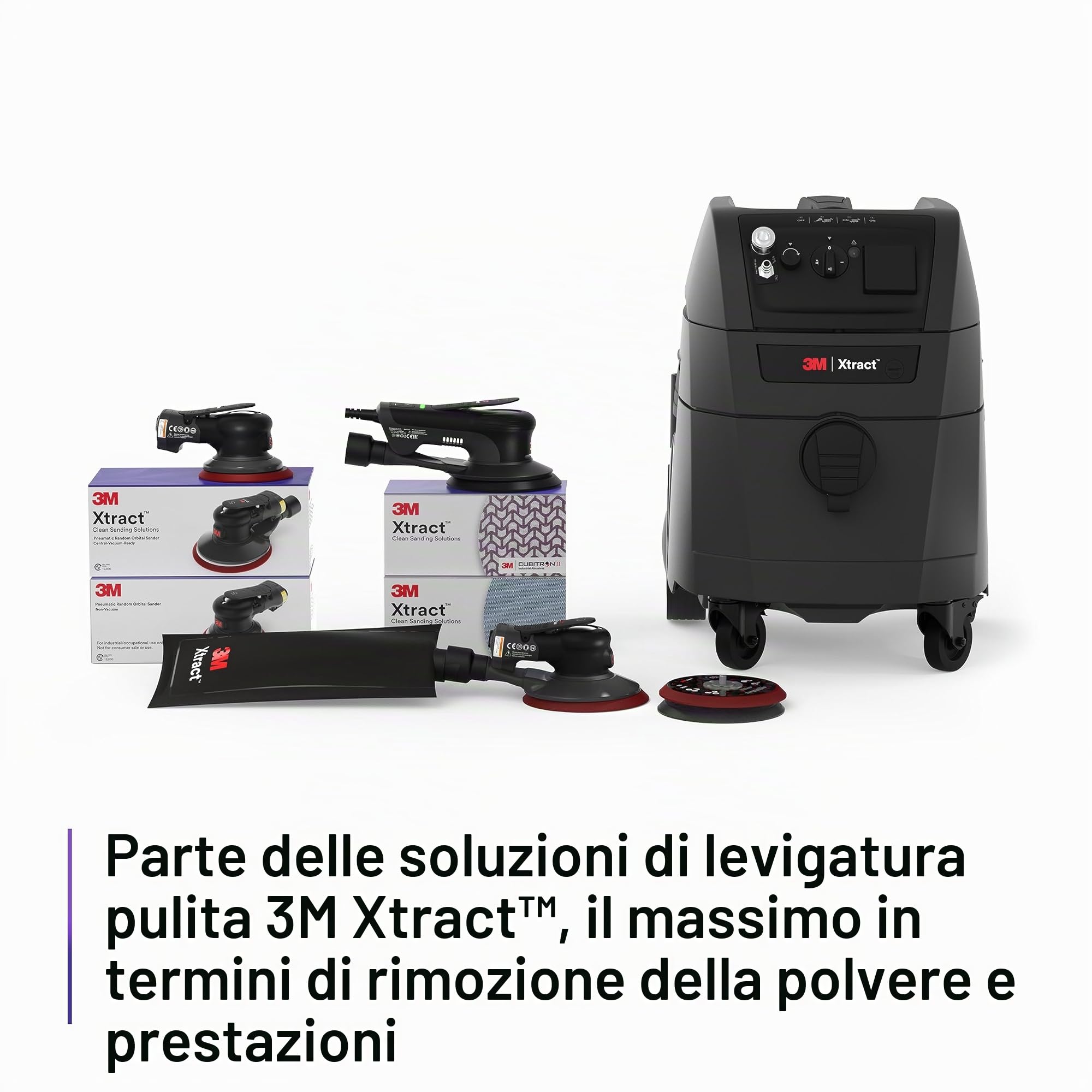 3M Cubitron il Disco con Supporto in Film 775L, 127 mm, 320+, Sabbia Pulita, 50 Dischi per Confezione