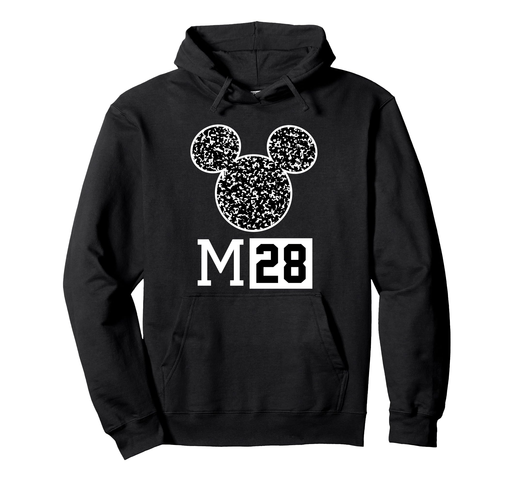 Mickey M28 Pullover Hoodie Disney : Sweat à capuche graphique mode urbaine originale