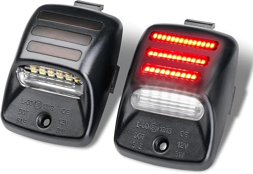 LED License Plate Light Compatible with 2005-2015 Toyota Tacoma,