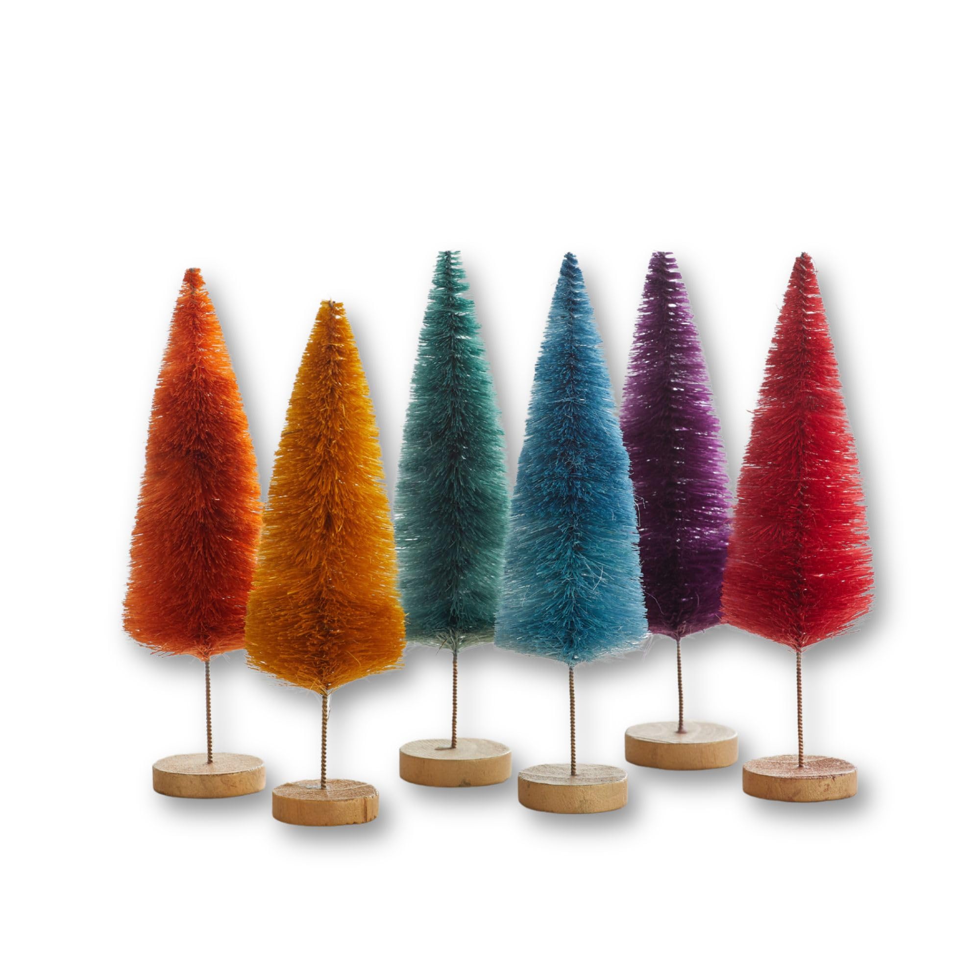 Your Heart's Content Bottle Brush Trees Set