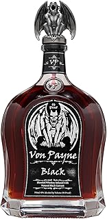 Von Payne Black Whisky 70cl 45 ABV 90 Proof Black Currant Infused Whisky from Florida