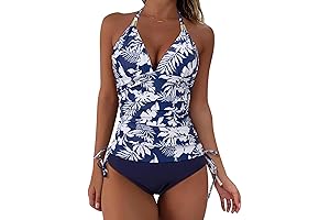 SUUKSESS Women Halter Tankini Bathing Suits: Enhance Your Summer Style