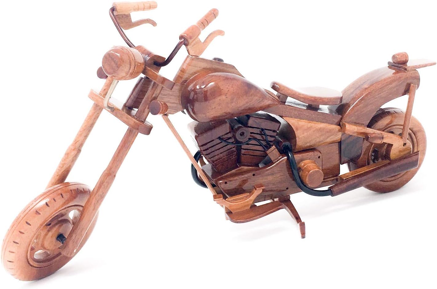 Chopper Style Replica Motorcycle Wood Model
