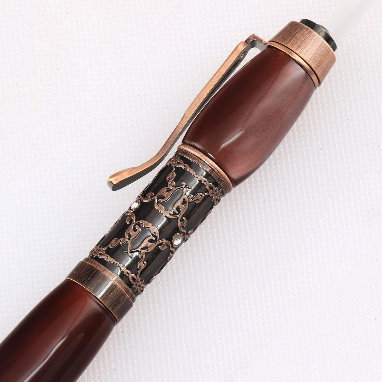 Legacy Woodturning, Victoria Pen Kit - Antique Rose Copper, 4 Pack