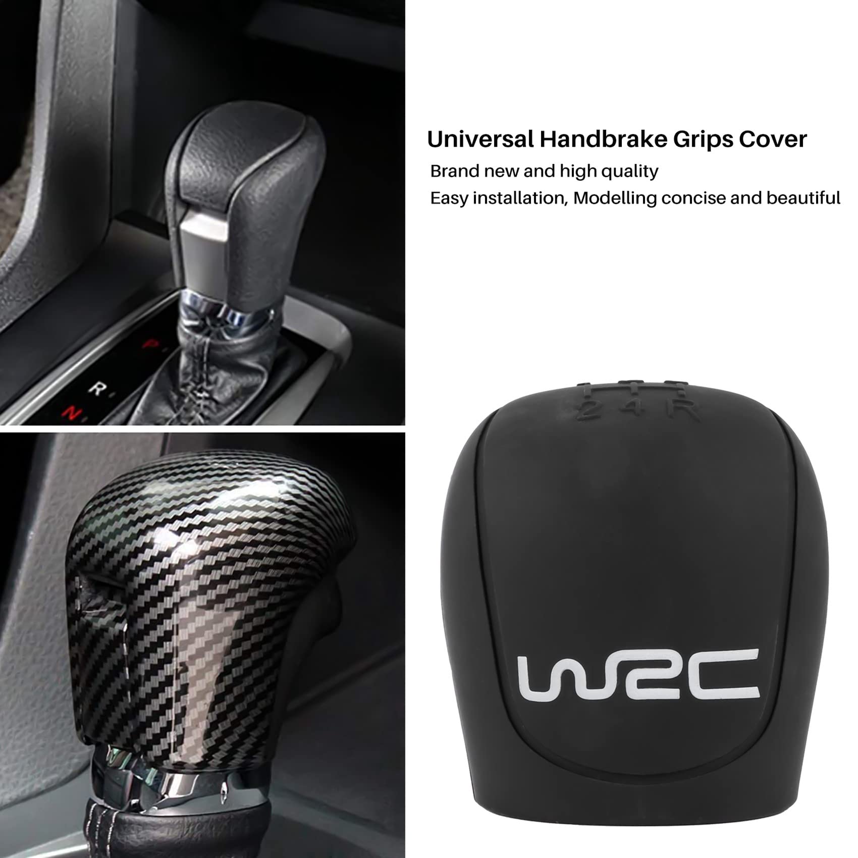 1 pz Universale Silicone Auto Gear Maniglia Copertura Antiscivolo Resistente all'Usura Rod Case Grip