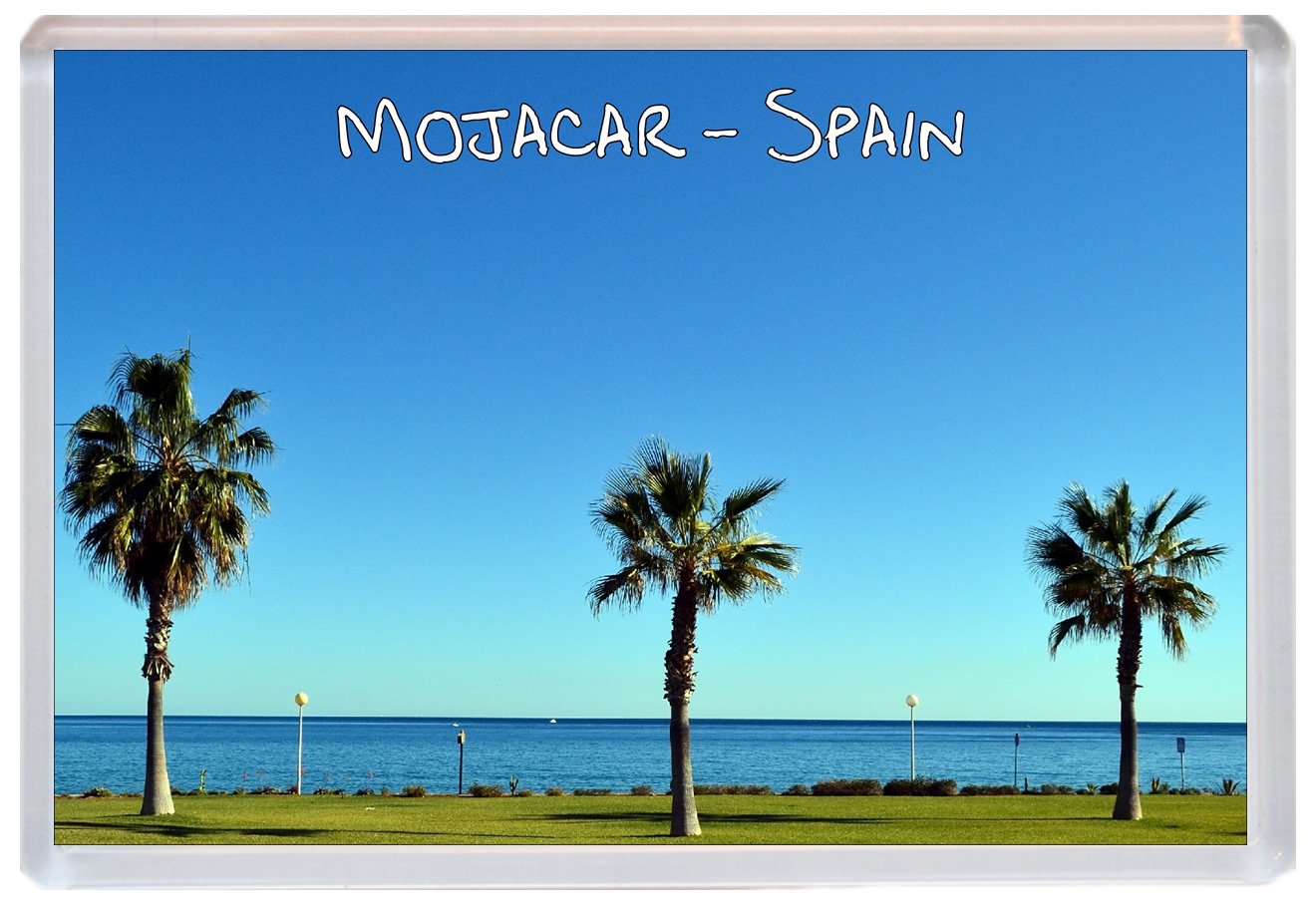 Mojacar - Spain - Jumbo Fridge Magnet ID338
