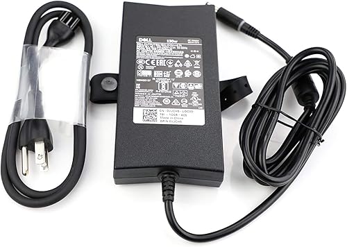 Miniatura 2 de Adaptador de CA de 130 vatios de la familia Dell PA-13 para portátiles Dell Inspiron 51505160 y XPS M Series Números de pieza 9Y819 W1828 D1078