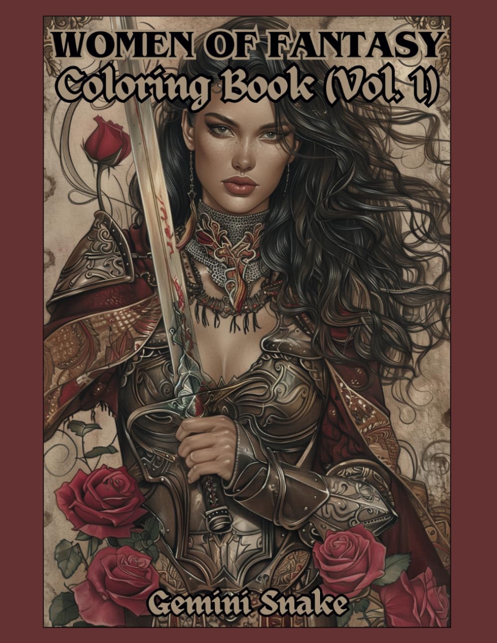 Women of Fantasy Coloring Book Vol. 1 Adult Coloring Book