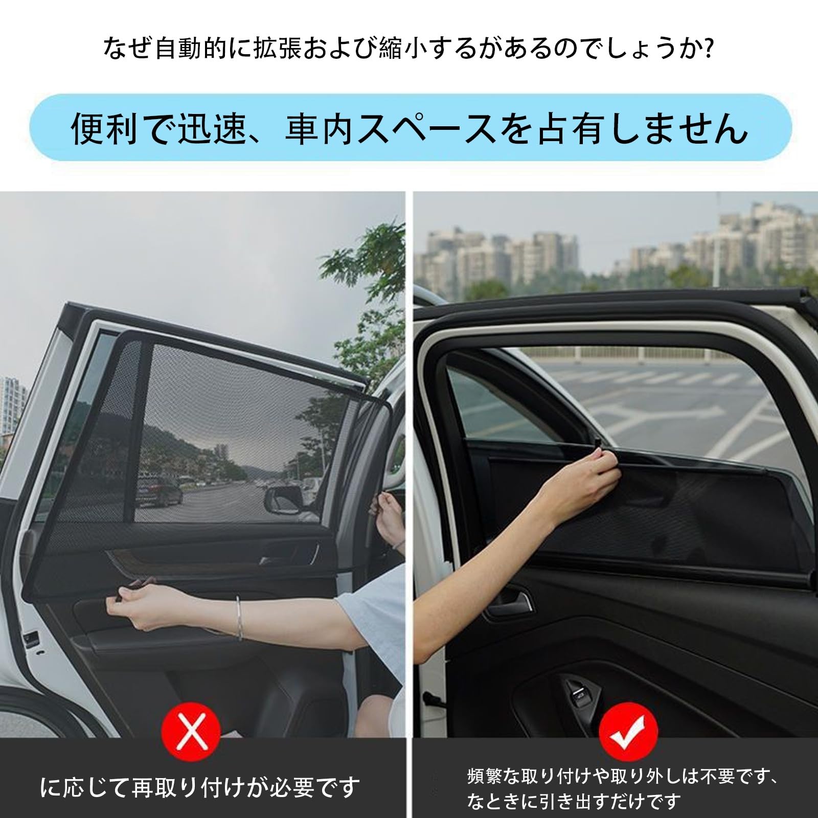 シンシェード サンシェード 車内パーツ アクセサリー 日除け 日産セレナ Amazon | サンシェード 車 と互換性のある ニッサン セレナ C26型 対応
