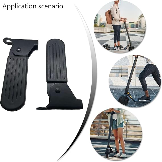 Electric Bicycleds Rear Pedal Foldable Nonslip Bikes Footrest Pedals Cycling Rear Seats For Electric Bicycles Foot Peg