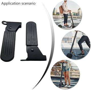 Electric Bicycleds Rear Pedal Foldable Nonslip Bikes Footrest Pedals Cycling Rear Seats For Electric Bicycles Foot Peg