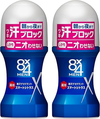 8x4 メン ロールオン スマートシトラス 60mL のレビュー画像（評価★4.6）